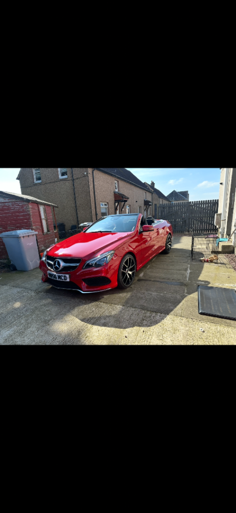 Mercedes-Benz, E CLASS, Convertible, 2016, Semi-Auto, 2143 (cc), 2 doors
