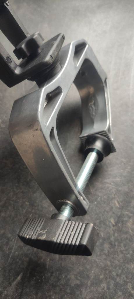 Boat clamp on rod holders 