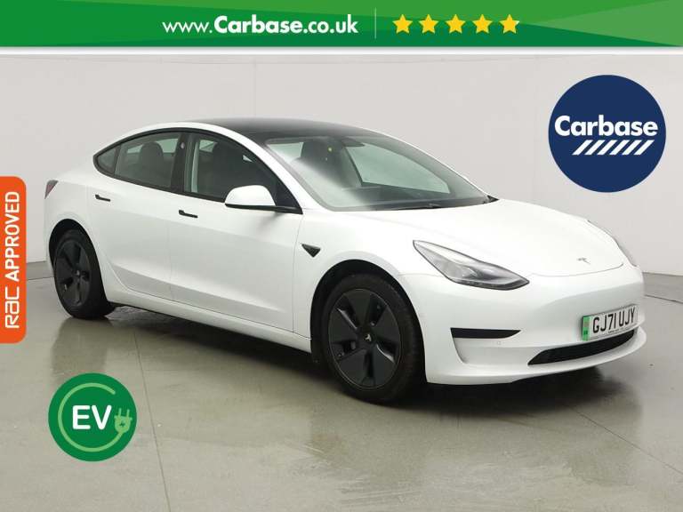 2021 Tesla Model 3 Standard Range Plus Saloon 4dr Electric Auto RWD (241 bhp) Saloon ELECTRIC Aut...