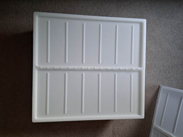 IKEA (GIMSE) Large Under Bed Plastic Storage Box with Lid (pair)