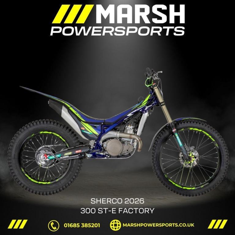 Sherco 300 ST-E Factory 2026 - Sherco Main Dealer - Reserve Now!