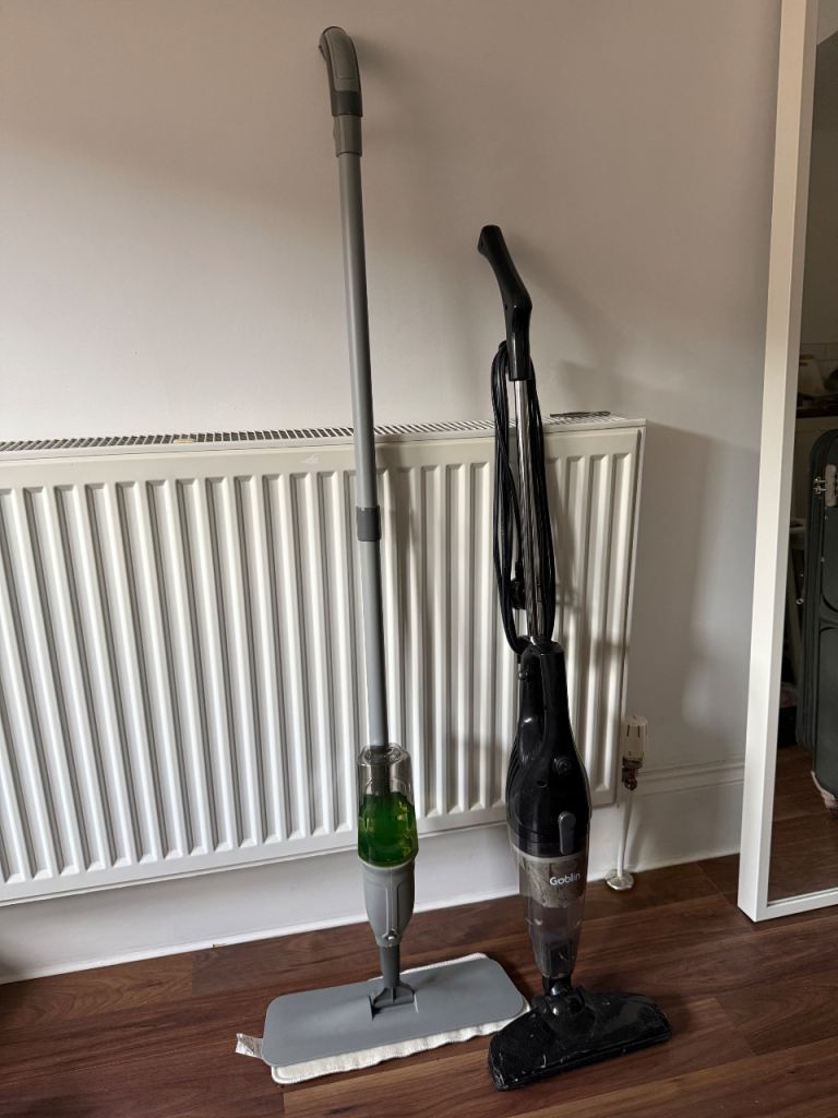 Vacuum Cleaner and Spray Mop – Good Condition