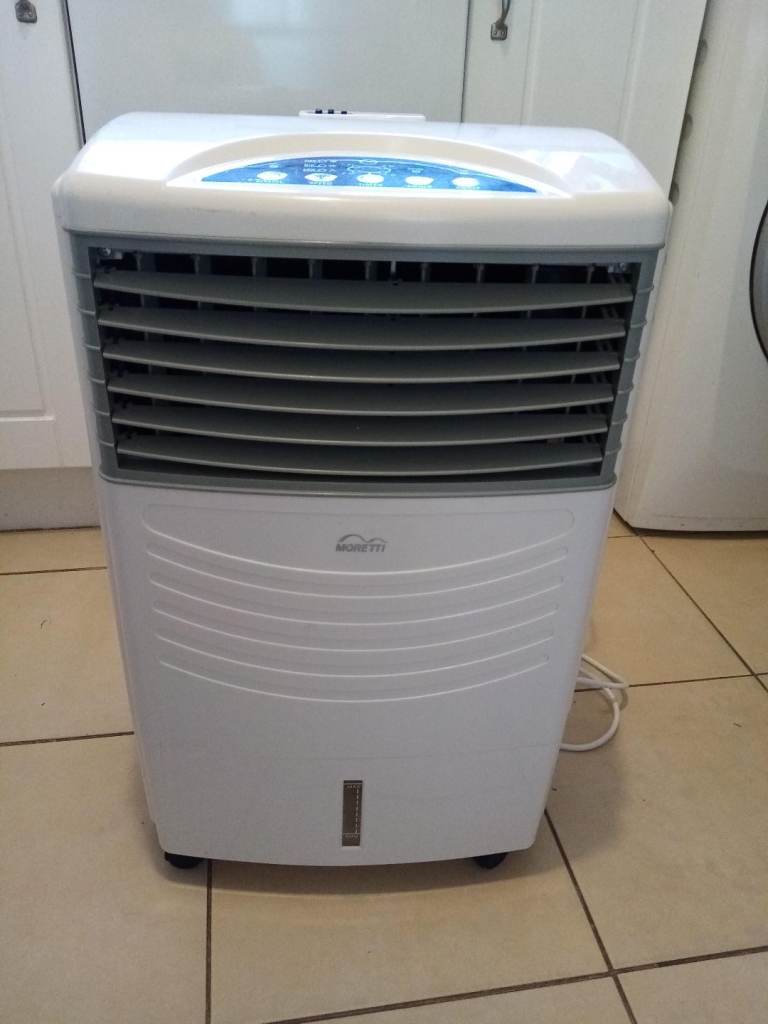  Portable Air Cooler - White, Good Condition