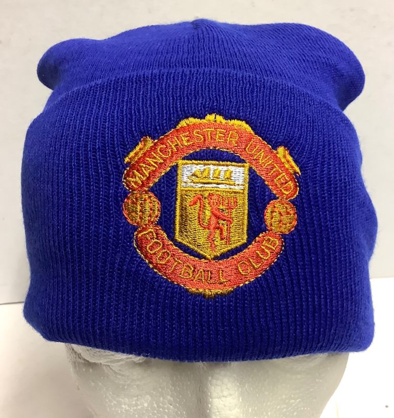 Man Utd Beanie Hat With Tags 1990s Official Club Memorabilia