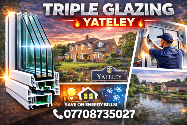 🔥 TRIPLE GLAZING YATELEY 🔥 - new windows doors and conservatory roofs ect 