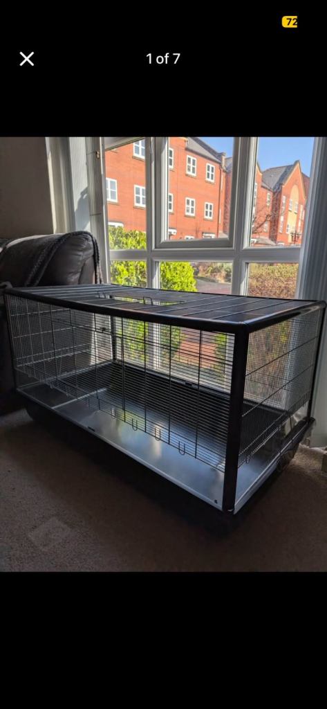 Extra Large Savic Aura Plexic Hamster Cage with Accessories 