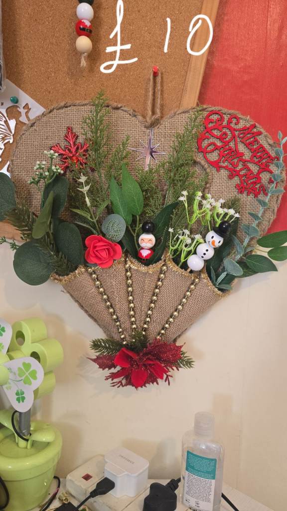 Various Christmas decorations 