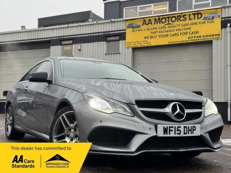 2015 Mercedes-Benz E Class 2.1 E220d BlueTEC AMG Line G-Tronic+ Euro 6 (s/s) 2dr COUPE Diesel Aut...
