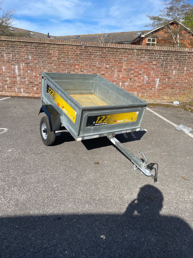 Erde 122 tipper trailer 