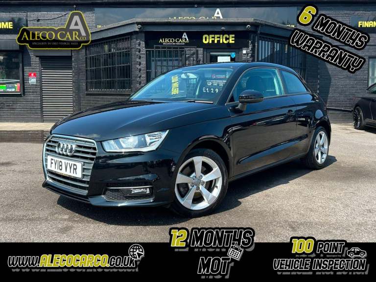 AUDI A1 1.4 TFSI Sport Black Manual Petrol 2018