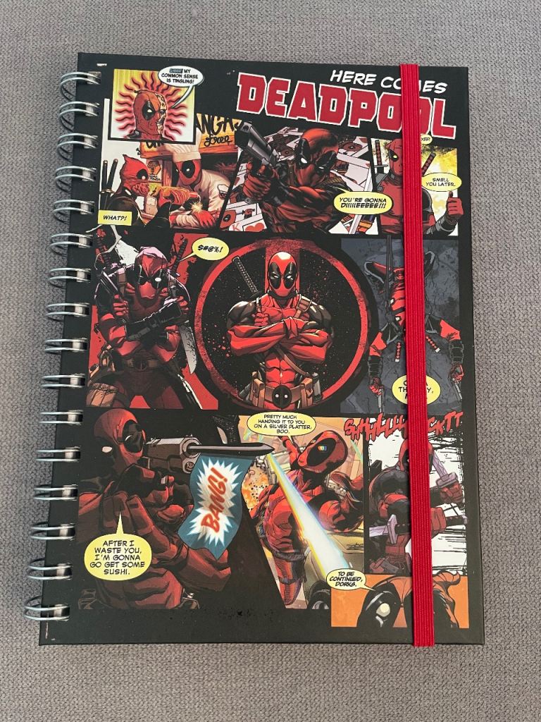 Deadpool Notebook A5