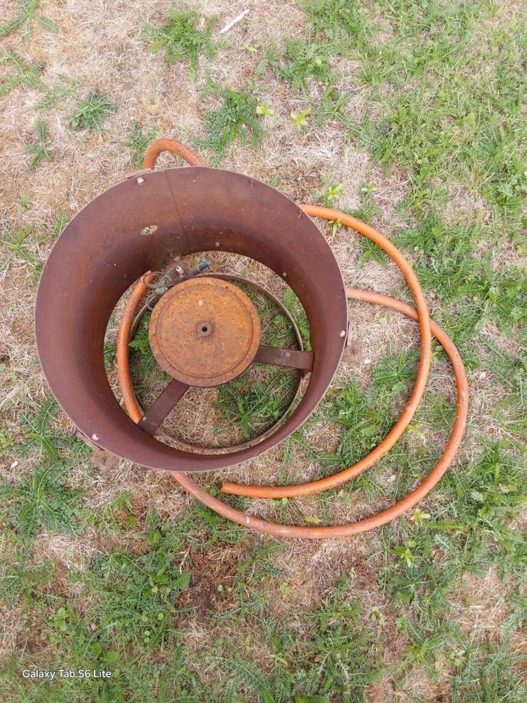 Portable gas fire 