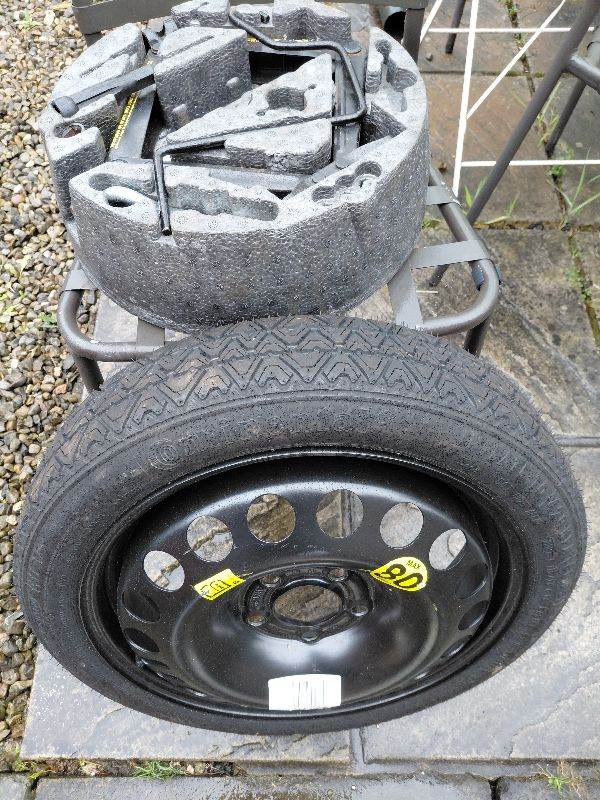 Vauxhall zafira wheel and tyre