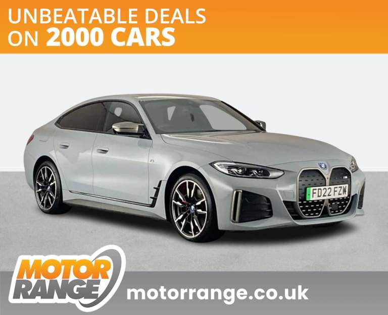 2022 BMW i4 400kW M50 83.9kWh 5dr Auto Coupe ELECTRIC Automatic