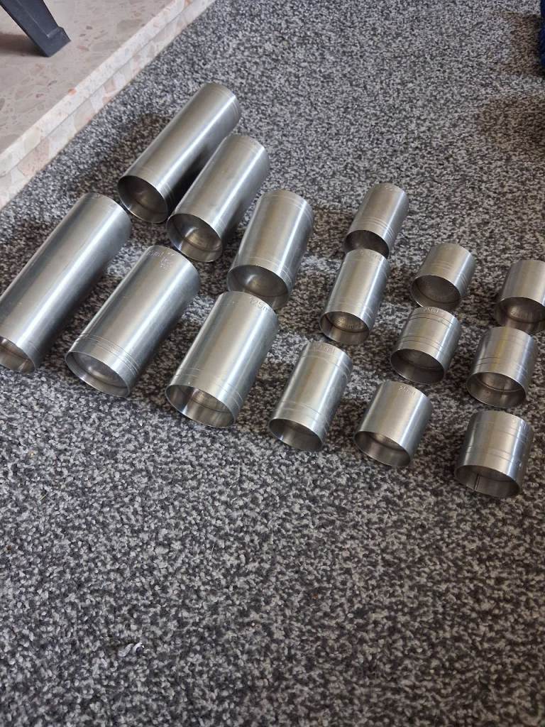 15 stainless steel pub thimble bar measure