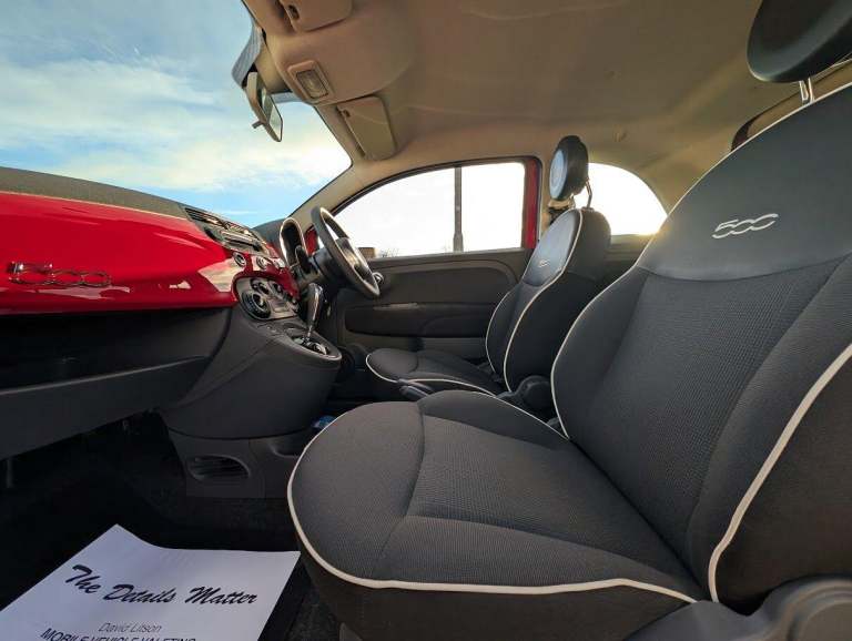 2015 Fiat 500 1.2 Pop Star 3dr Dualogic HATCHBACK PETROL Automatic