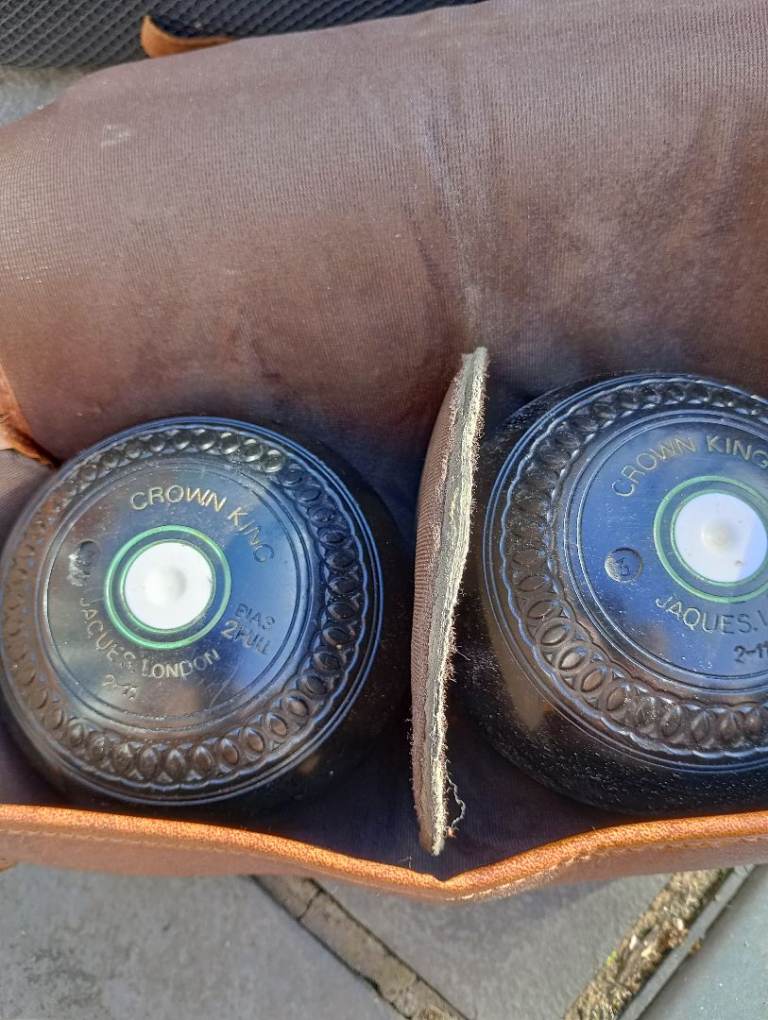 Jaques Vintage Crown Green Bowls 