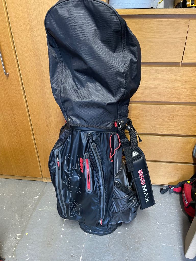 Big max aqua golf cart bag.