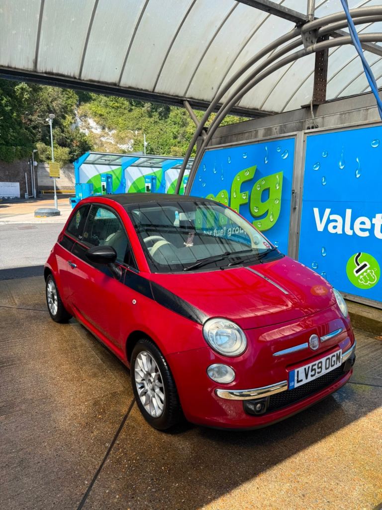 Fiat 500 convertible 
