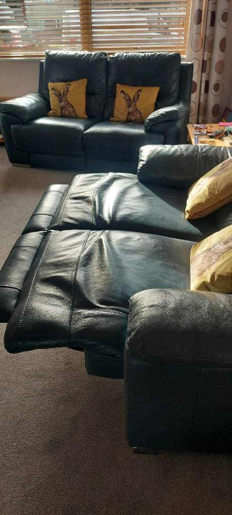 LEATHER SOFAS