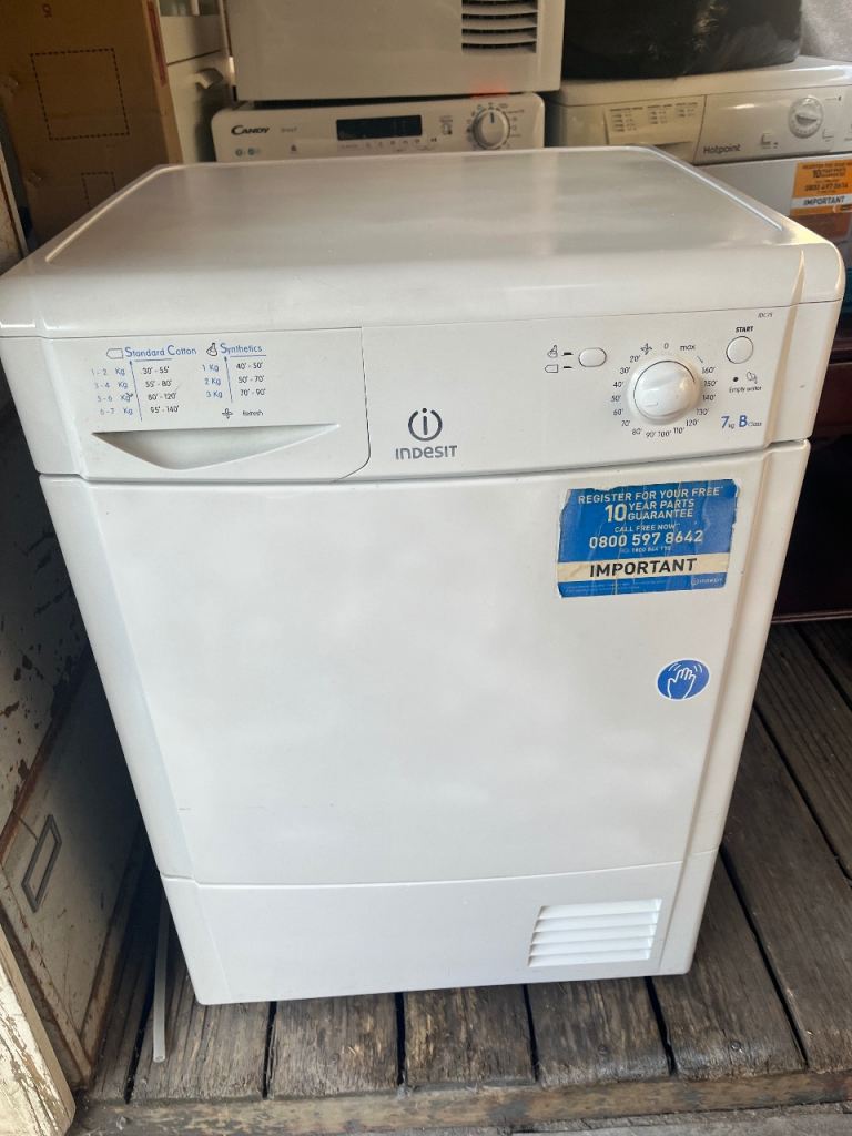 Indesit condenser dryer 7kg
