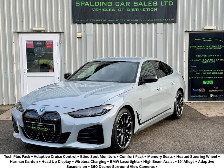 2022 BMW i4 400kW M50 83.9kWh 5dr Auto COUPE Electric Automatic