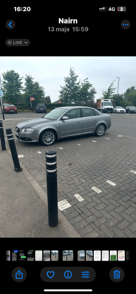 Audi, A4, Saloon, 2008, Semi-Auto, 1968 (cc), 4 doors