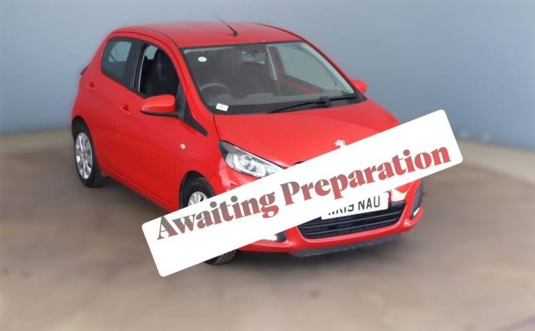2019 19 PEUGEOT 108 1.0 ACTIVE HATCHBACK 5DR PETROL MANUAL EURO 6 (72 PS)