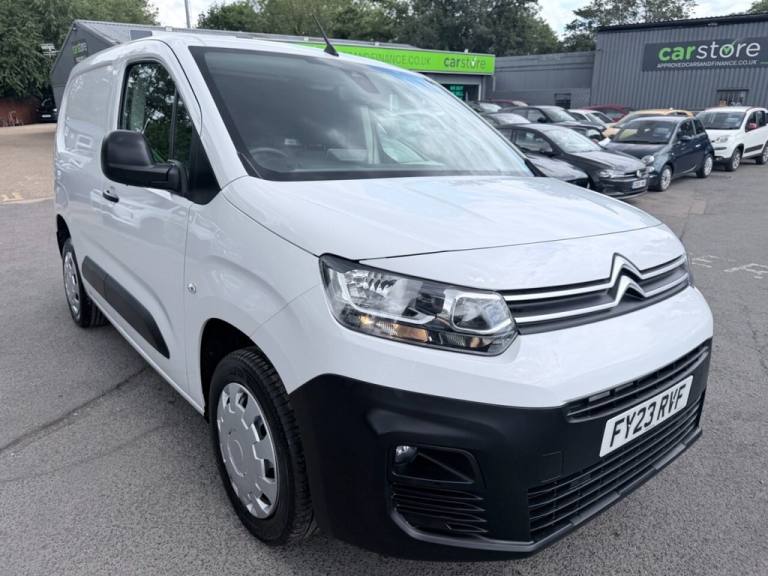 2023 Citroen Berlingo White 1.2 PureTech Enterprise Pro van, 25,750 miles, Euro 6, 6-Speed manual...
