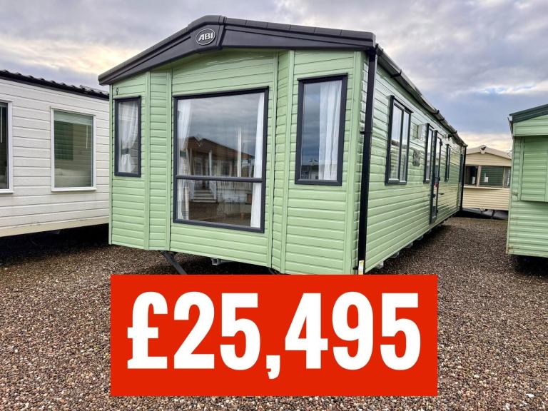 OFF SITE static caravan Scotland double glazed & heated 2 bed ABI Blenheim 39x12
