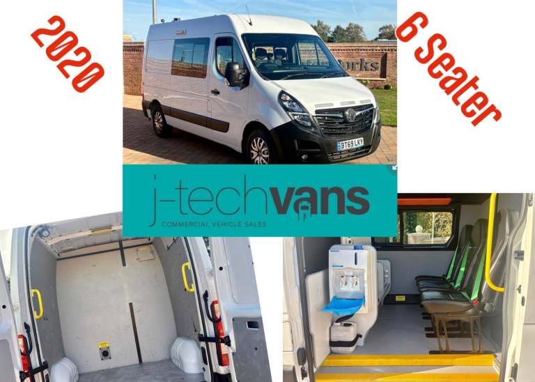 2020 Vauxhall Movano 2.3 Turbo D 135ps L2 H2 Van *** Camper / Day Van / Welfare Van *** PANEL VAN...