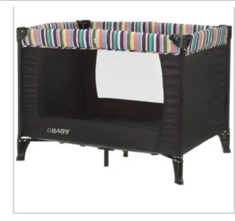 O Baby Travel Cot with Bassinet