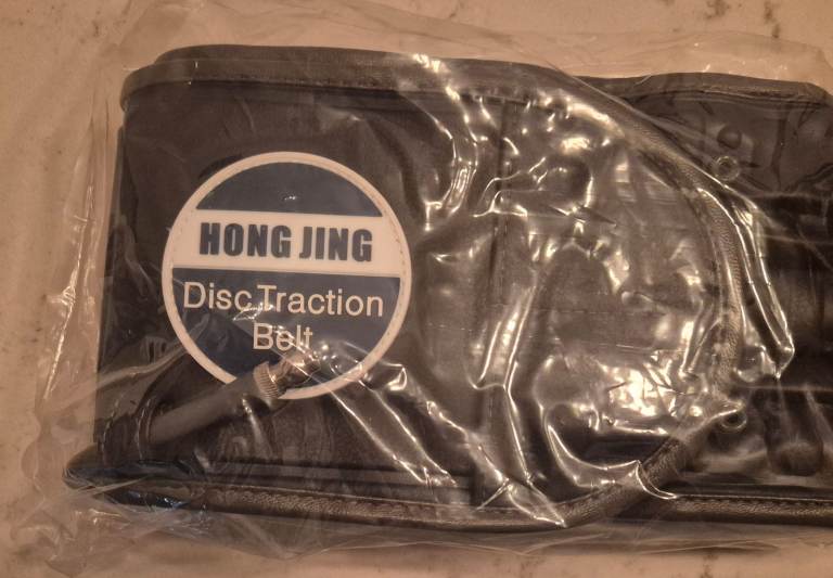 RRP£68.00 HONGJING Decompression Back Belt with Electric Pump for Lower Back Pain Relief