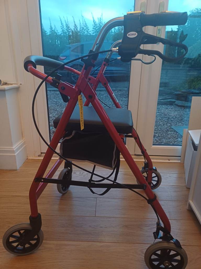 Roma heavy duty lightweight walker