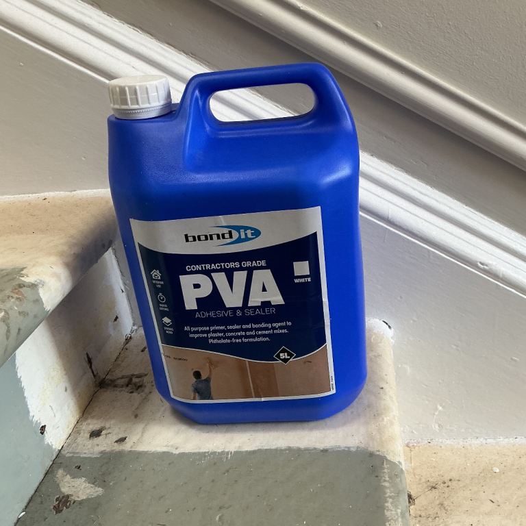 BOND It 5 Litre 1 HOUR PVA CONTRACTORS GRADE PRIMER ADHESIVE AND SEALER GLUE NEW 