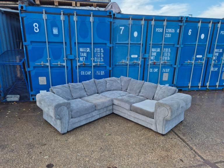 image for Grey Corner Sofa 🛋 DELIVERY AVAILABLE 🚚