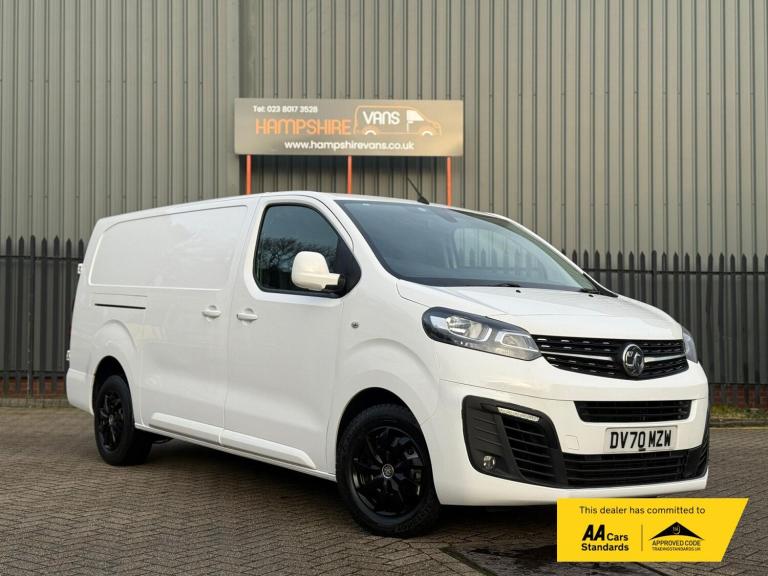 2020 Vauxhall Vivaro 1.5 Turbo D 2900 Sportive Panel Van 5dr Diesel Manual L2 H1 Euro 6 (s/s) (1 ...