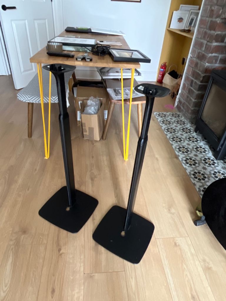 Pair of Black Sonos One Speaker Stands – Good Condition
