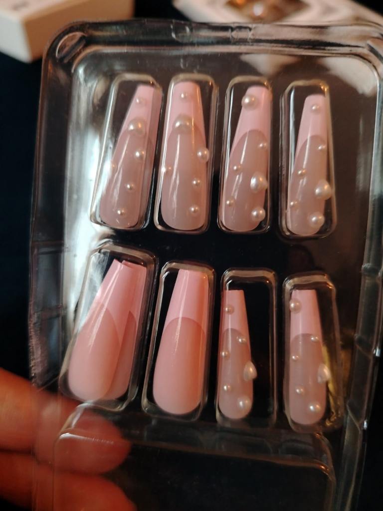 image for Stunning 3D Press-On Nail Art Kit | Perfect for Parties, Weddings & TikTok