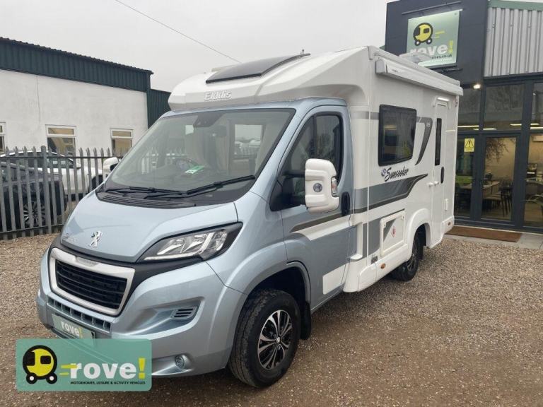 Elddis Autoquest 115 2 Berth 2 Belt End kitchen Motorhome 3300kg