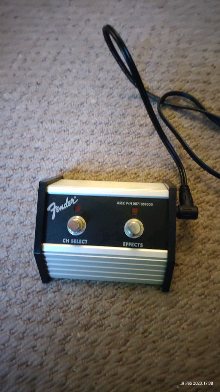Fender foot switch 