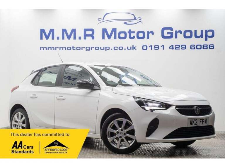 2021 Vauxhall Corsa 1.2 SE Euro 6 5dr Hatchback Petrol Manual
