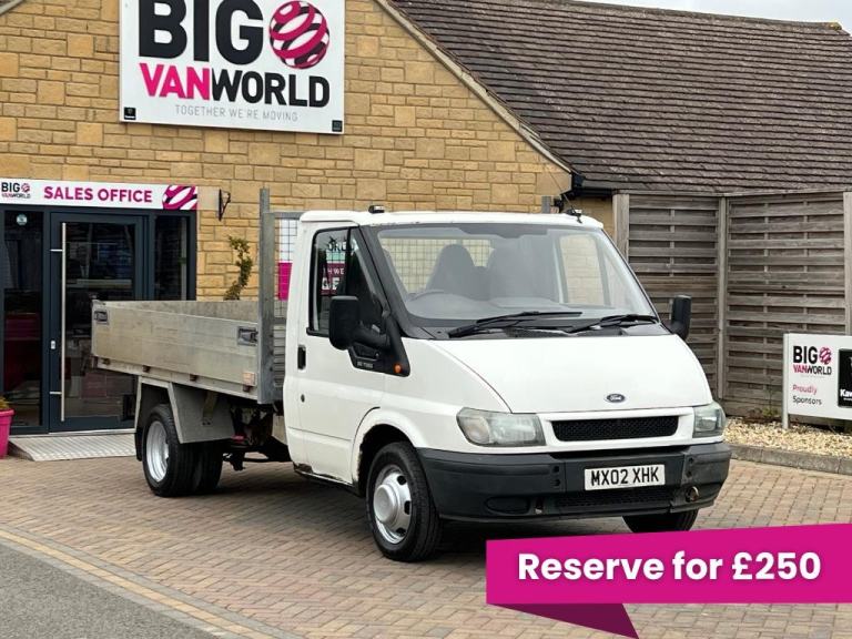 Ford Transit 350 TD 75 MWB SINGLE CAB ALLOY TIPPER DRW RWD