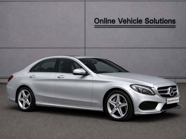 MERCEDES-BENZ C250d AMG LINE DIESEL AUTO 5DR SALOON 2014 [64] SILVER