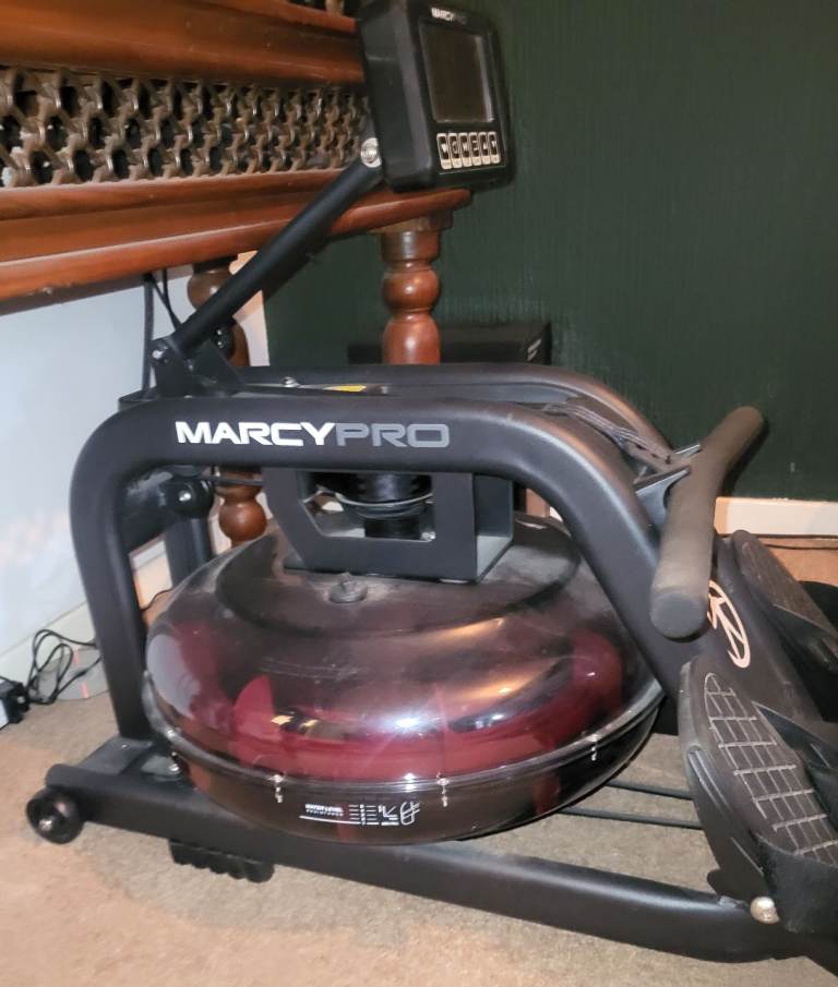 MARCY PRO ROWING MACHINE WATER FRICTION. QUALITY MACHINE