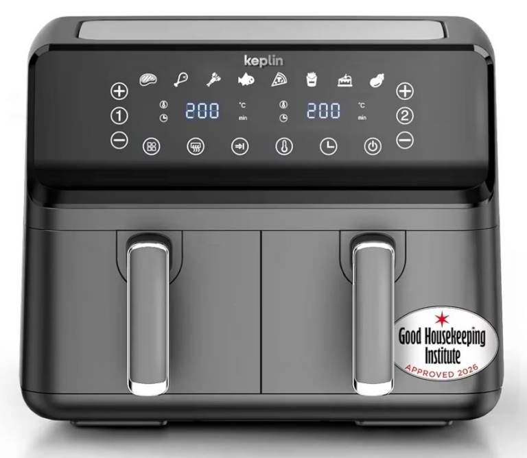 A new still boxed  9L Dual Zone Air Fryer  8 in1 Cooking Functions  
