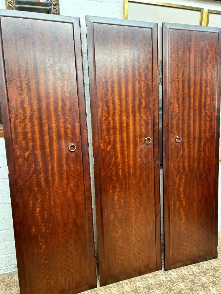 Stag Minstrel Triple Door Wardrobe - Mahogany (dismantled) 