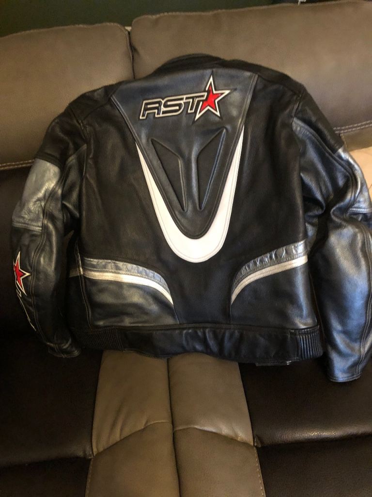 Rst leather jacket size 36/38