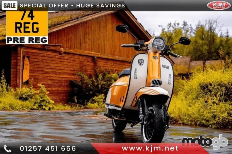 Royal Alloy GP 300cc ABS LC Modern Classic Retro Automatic Scooter For Sale