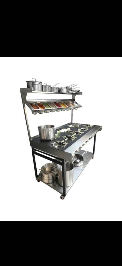 Professional Commercial Griddle Stove for Restaurant Catering